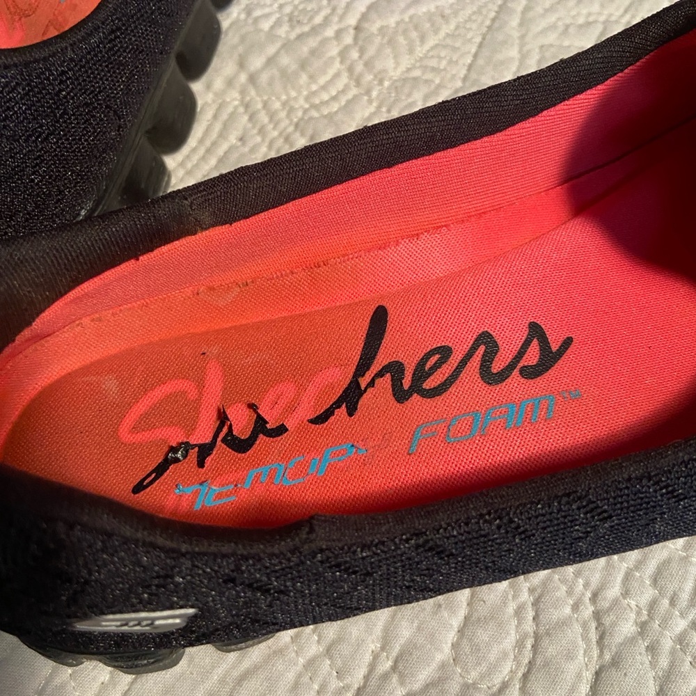 Sketchers Memory Foam Black Shoes - image 2